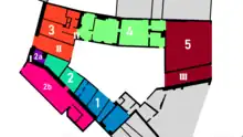 Grundriss des Bürgermeisterhofs Salzwedel