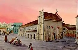 Blick vom pl. Św Ducha
