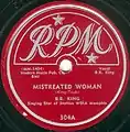 B.B. King – Mistreated Woman