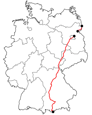 Verlauf der B 2