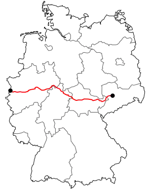 Verlauf der B 7