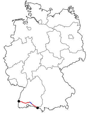 Verlauf der B 31