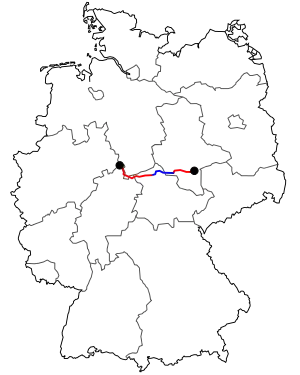 Verlauf der B 80