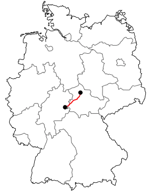 Verlauf der B 84