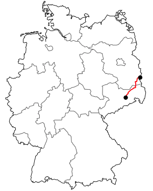 Verlauf der B 97