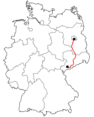 Verlauf der B 101
