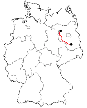 Verlauf der B 102
