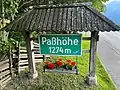 Die Passhöhe in Hohentauern