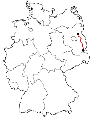 Verlauf der B 168