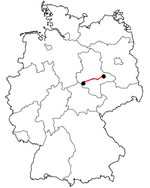 Verlauf der B 185