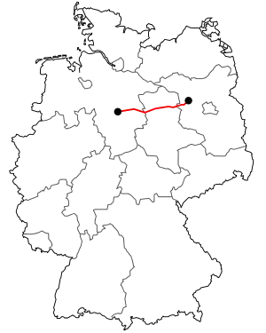 Verlauf der B 188