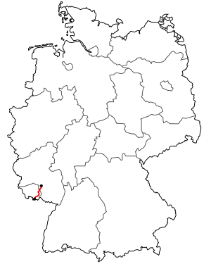 Verlauf der B 423