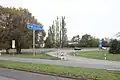 Auffahrt der AS Stuttgart-Vaihingen