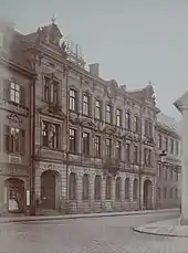 Postgebäude in der Kanzleistraße