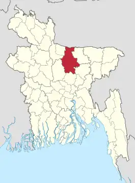 Distrikt Maimansingh in Bangladesch