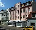 Rekonstruierte Wohnhäuser in der Leipziger Straße