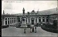 Versandhaus des Biliner Sauerbrunnens im Jahre 1907