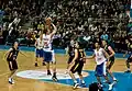 Basketballspiel BK Barons gegen KK Zagreb