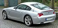 BMW Z4 Coupé (2006–2008), linke Seite