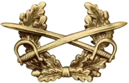 Streitkräfteabzeichen für Heeresuniformträger der Dienstgradgruppen Unteroffiziere (außer Oberfähnriche) und Mannschaften