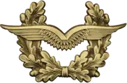 Streitkräfteabzeichen für Luftwaffenuniformträger der Dienstgradgruppen Unteroffiziere (außer Oberfähnriche) und Mannschaften