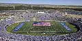 Spiel der Air Force Falcons gegen die BYU Cougars (35:14) am 11. September 2010. Die Darbietung erinnert an die Opfer der Terroranschläge am 11. September 2001.