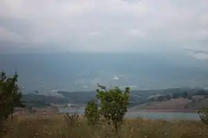 Babasultan-Talsperre bei Inegöl, Blick nach Süden; Landkreis Inegöl, Provinz Bursa.