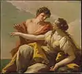 Bacchus und Ariadne, 1720er, Öl auf Leinwand, 116,8 × 128,3&nbsp;cm, Metropolitan Museum, New York
