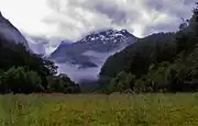 Panorama nahe der Quintin Lodge