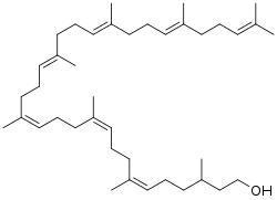Strukturformel von Bactoprenol