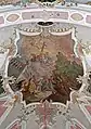 Deckenfresko im Chor