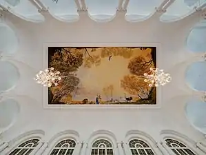 Fresko im Vestibül