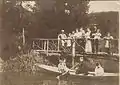 Bad Schauenburg grosser Weiher ca. 1910