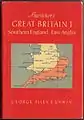 Great Britain I (1966, N 40), laminier­ter Bild-Schutz­umschlag (Landkarte)