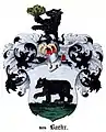 Wappen derer von Baehr (Bähr), Livland