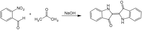 Übersichtsreaktion der Baeyer-Drewson-Reaktion
