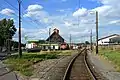 Bahnhof Eferding Einfahrt Süd