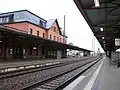 Bahnhof Mittweida, Gleisseite (2016)