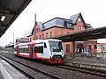 Bahnhof Mittweida mit City-Bahn (2016)