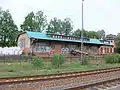 Bahnhof Niederwiesa, Güterschuppen (2019)
