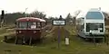798&nbsp;618 und Doppelstock-Schienenbus 670.3 in Pritzwalk