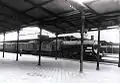 Ein Personenzug am Bahnhof Rosenheim um&nbsp;1910