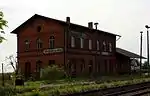 Bahnhof Seelingstädt, Empfangsgebäude (2013)