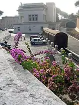 Zufahrt zum Bahnhof Vatikan