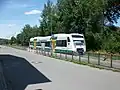 Bahnhof Weischlitz, Vogtlandbahn nach Elsterberg (2018)