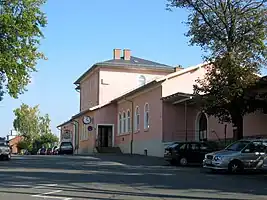 Der Münchberger Bahnhof
