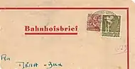 Bahnhofssendung, Britische Zone (1948)