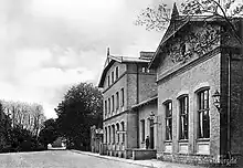 Bahnhofsgebäude Neuenhagen 1905 (Nordseite)