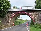 Eisenbahnbrücke über die Goethestraße (2011)