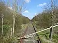 Bahnübergang im Wallsbüller Forst (2014)